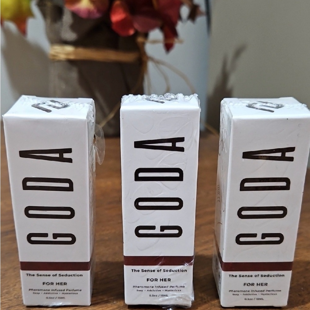 (3) GODA For Her Pheromone Infused Perfume